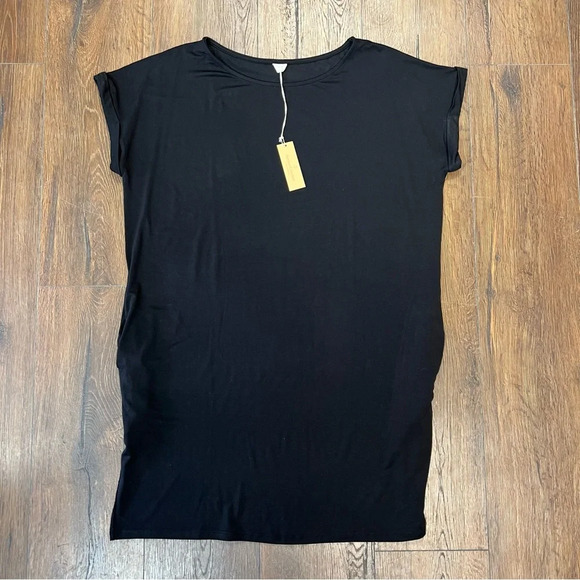 🆕 Studio Ko Clothing - BAMBOO CROP DRESS SZ LG - Picture 2 of 5